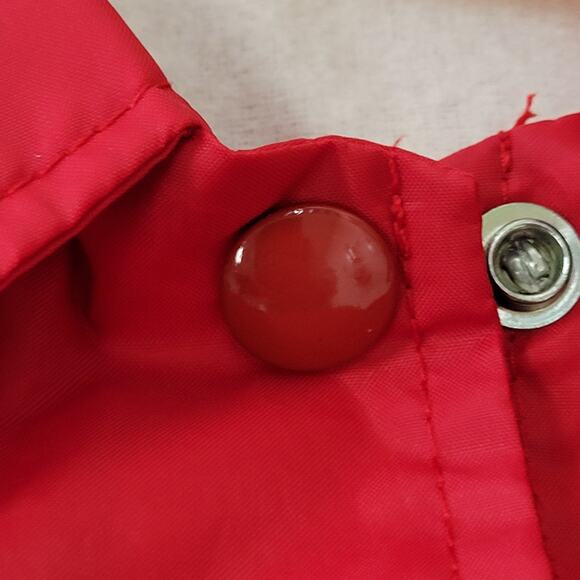 Vintage 90s Auburn Coach Jacket Womens 2XL 26x26 Boxy Baggy - Picture 11 of 12